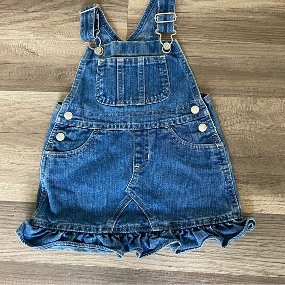 Old Navy Blue Denim Overalls - Picture 5 of 10